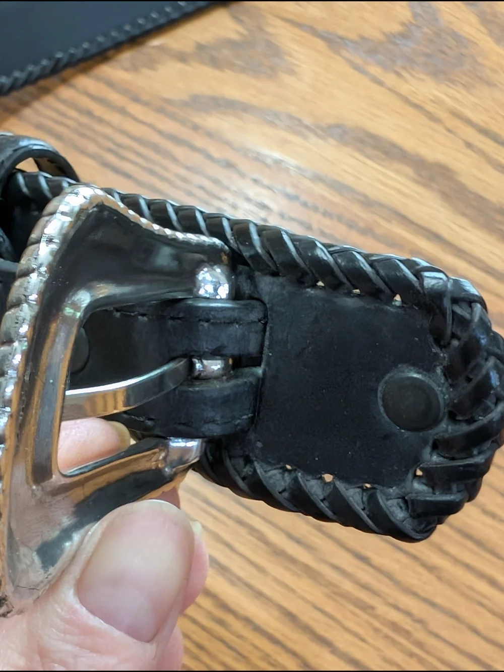 ​Cavender’s Heavy-Duty Bridle Leather Belt - Brown